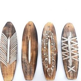 Incensario TABLA madera modelo SURF
